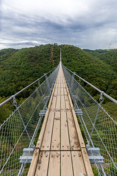 istock Geierlay (hangeseilbrucke) suspension bridge, Germany 1609702827