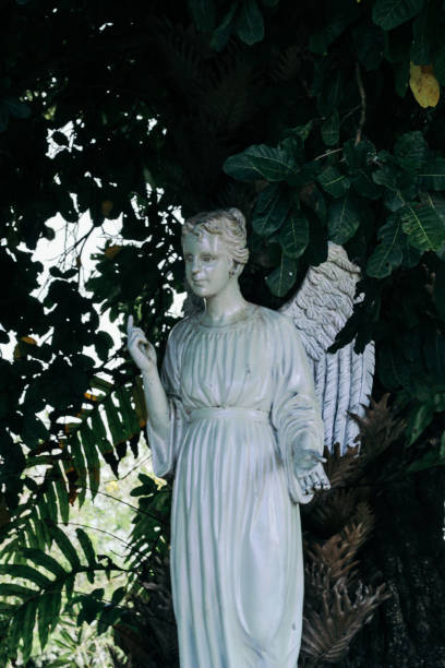 istock angel statue in the Catholic prayer garden 1609714710
