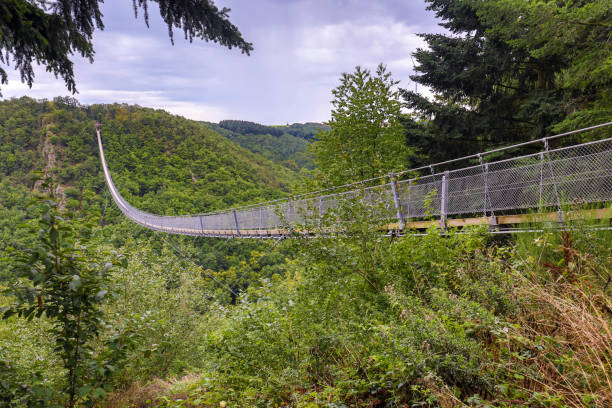 istock Geierlay suspension bridge, Germany 1609732594