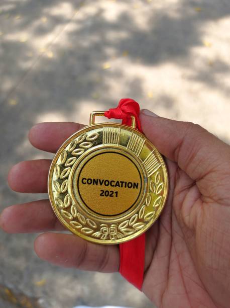 istock Gold Medal Photography at Graduation Convocation 1609746397