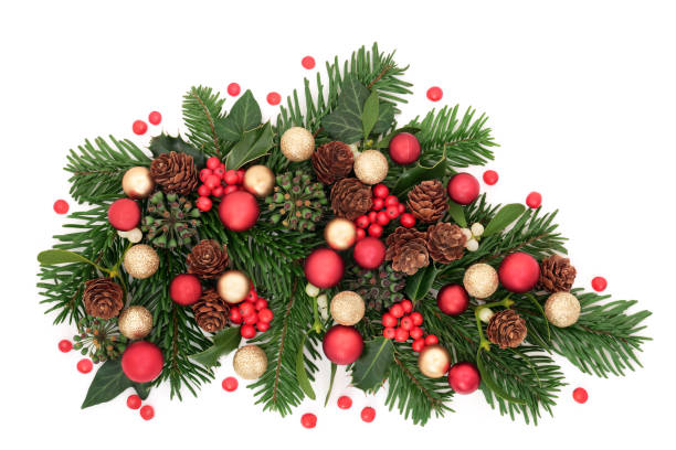 istock Decorative Christmas Winter Decoration 1609754734