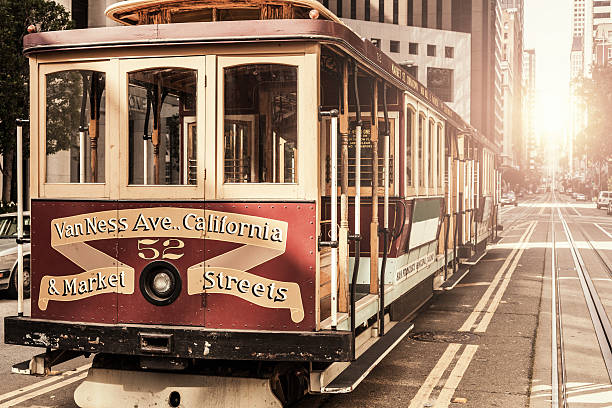 istock A close-up of a cable car in San Francisco 160979428