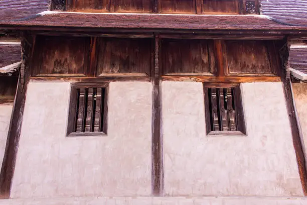 Photo of Wat Ton Kain , Wooden chapel in chiangmai, Thailand