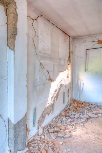 istock Destroyed building, can be used as demolition, earthquake - 2011 October 