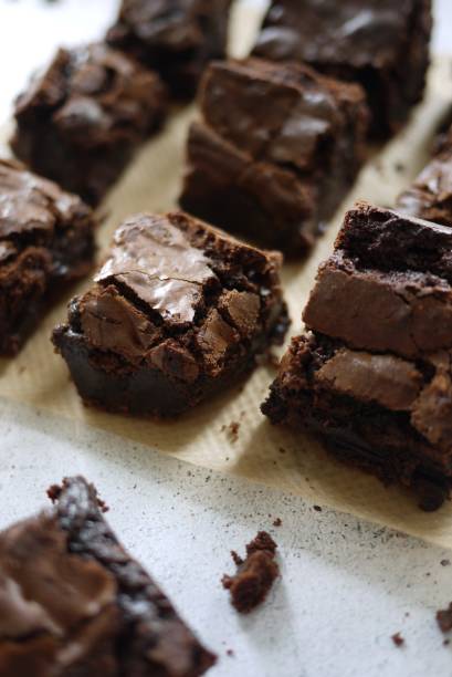 istock Homemade chocolate brownies 1609812656