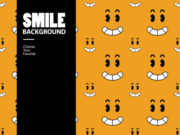 istock world smile day background pattern seamless yellow funny joy vector happiness cute cartoon holiday 1609817977