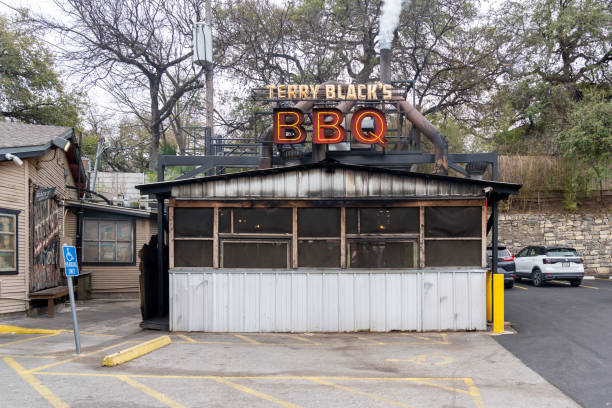 Tyler, TX - November 10, 2018: Whataburger Hot Rod Cafe located on South Broadway in Tyler, TX
