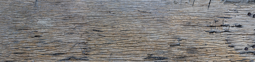 Super long old vintage dirty wood surface  texture background