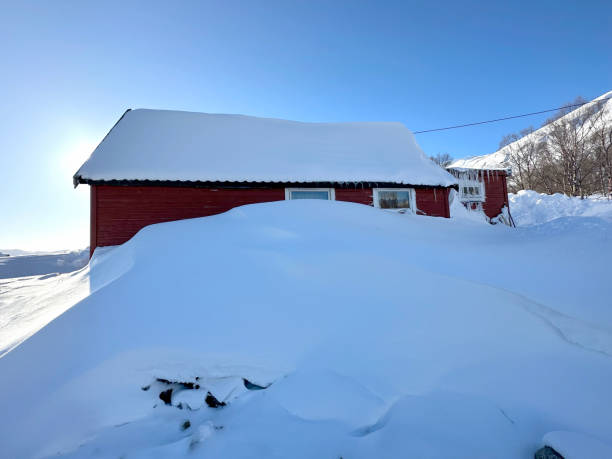 istock snowy landscape nature in Tromso, Norway 1609859892