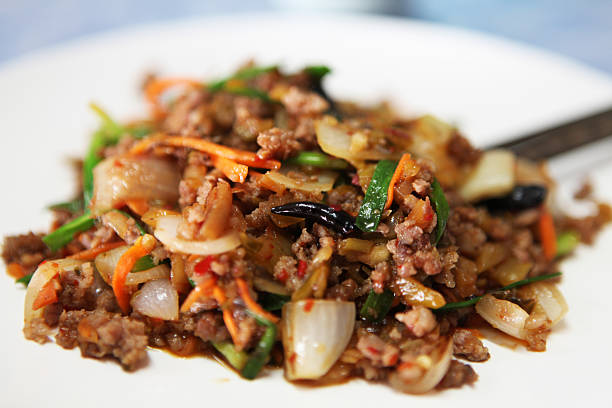 istock Chinese spicy pork 160987091