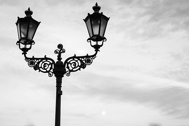 istock Classic european streetlights 160987114