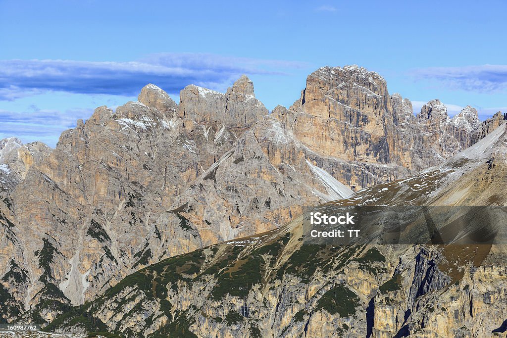 Dolomiti mountain - Foto stock royalty-free di Alpi