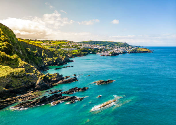 istock Rocky coast of Ilfracombe 1609919299