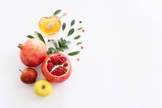 istock Rosh hashanah (jewish New Year holiday) concept. Traditional symbols 1609991257