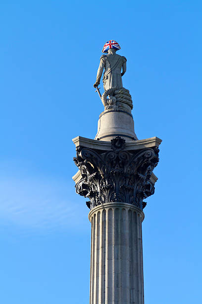 istock Statue of Nelsons column on trafalgar square 161001170
