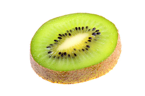 istock Single Slice of Kiwi 161007143