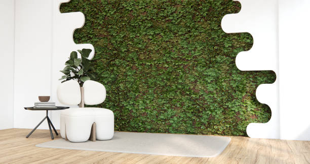 istock Sofa furniture and mockup modern room design minimal. 1610129100