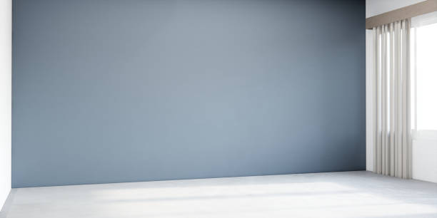 istock Empty room japanese minimalist room interior. 1610135428