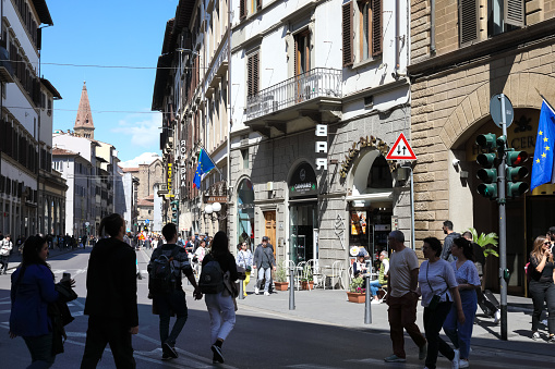 Street Vendors In Milan, Italy