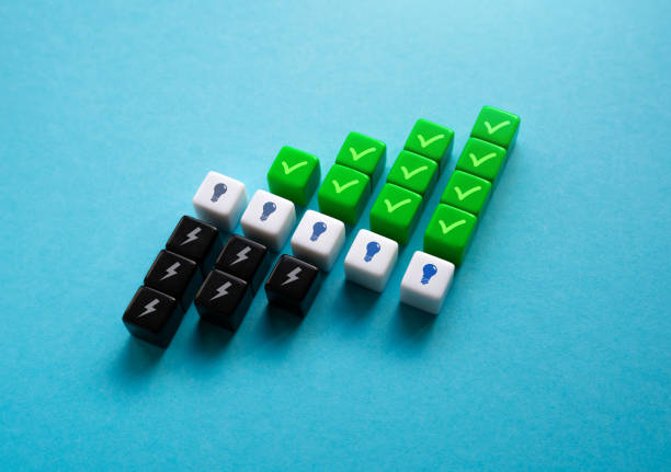 istock Development of ideas from failures to successes. 1610189549