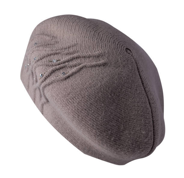 istock female  beret isolated on white background. autumn accessory 1610268523