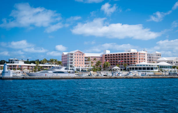 Hamilton Princess Viewed from the Water - fotografia de stock