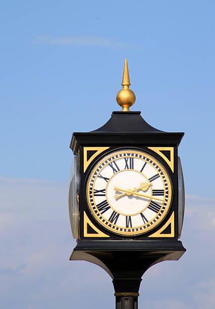 istock Old street clock in Tbilisi, Georgia 161029199