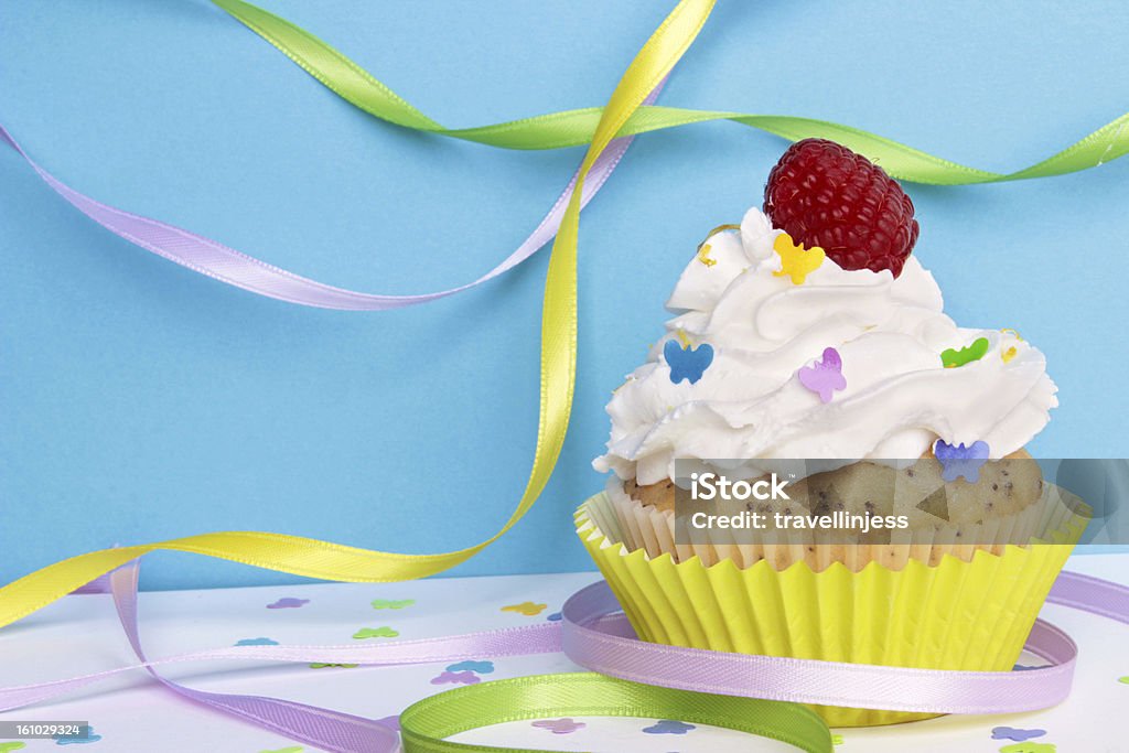 Cupcake - Foto de stock de Amarelo royalty-free