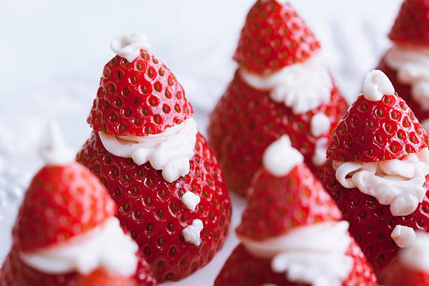 istock Santa Claus Strawberries 161029478