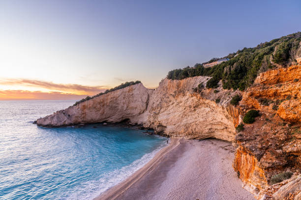 istock Porto Beach on Lefkada island in Greece 1610374426