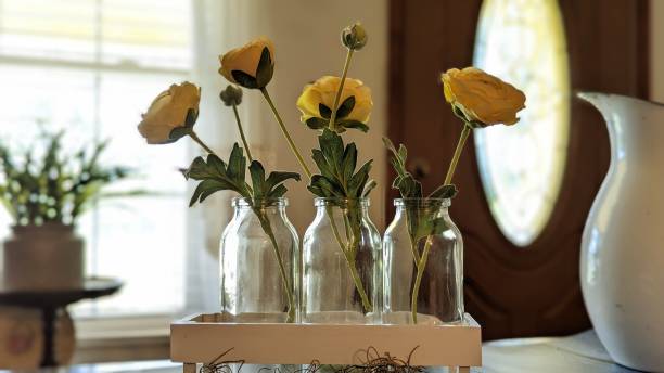 istock Country Style Recycle Milk Bottles 1610431146