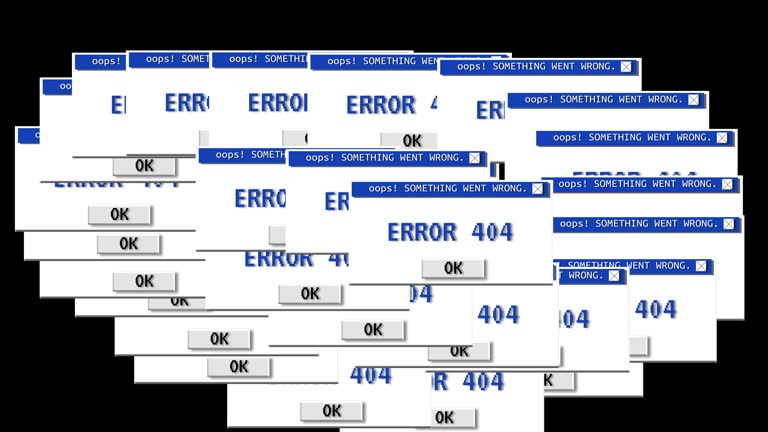 System hacked, warning alert message screen hacking attack. Spyware malware virus detected