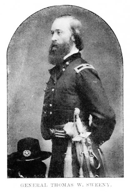 istock Union General Thomas William Sweeny Portrait,19th Century American Civil War History 1610448767