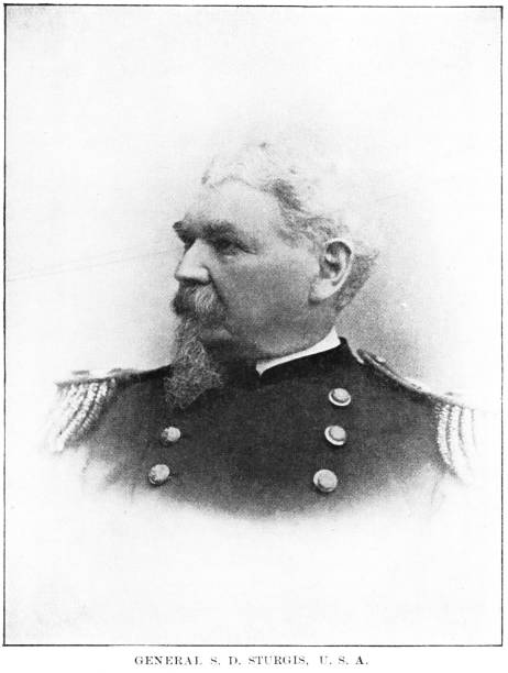 istock Union Major-General Samuel Davis Sturgis Portrait,19th Century American Civil War History 1610448770