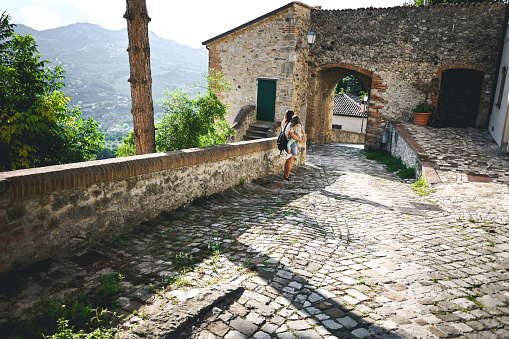 old traditional villages in Italy