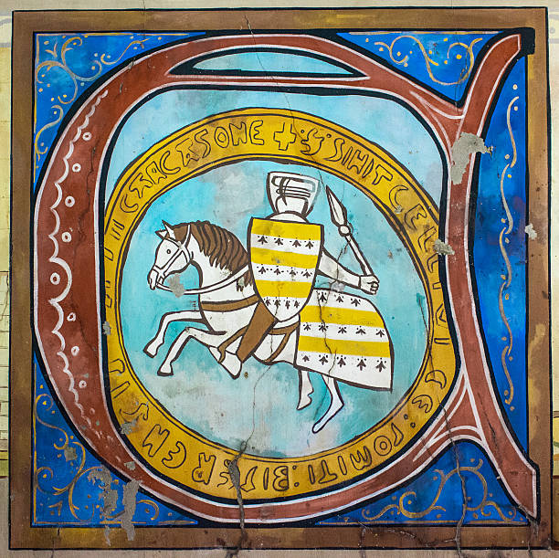 Coat of arms of Munich on fasade of Town hall building,Bavaria,Germany