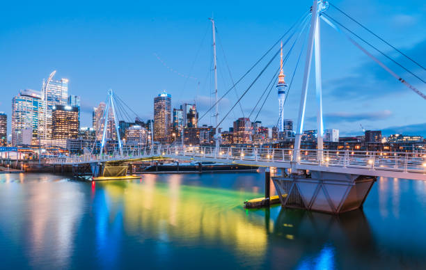 istock Auckland City after Sunset. 1610674666