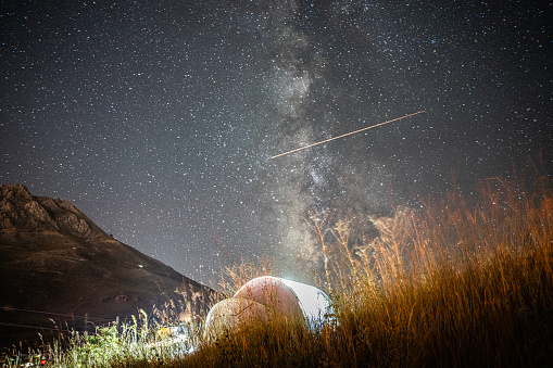 Perseid meteor shower