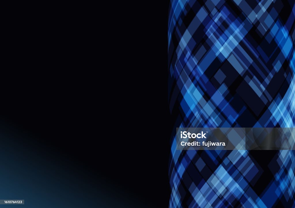 Blue Technology Image Texture Background Stock Illustration - Download ...