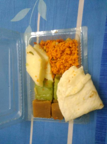 istock The bread and four color semai or barfi. 1610841871
