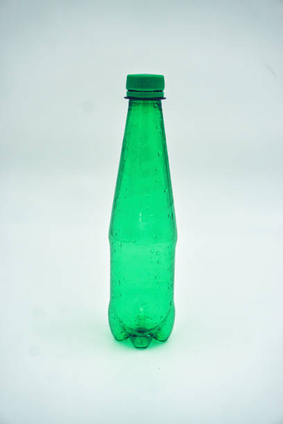 istock Green color transparent plastic bottle 1610892403