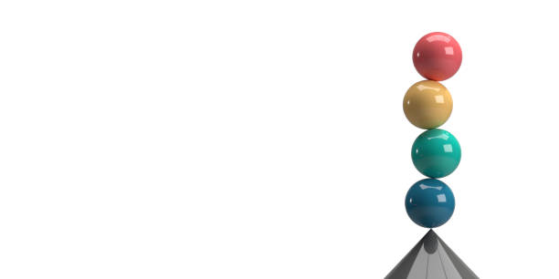 istock Spheres in balance on prong 1610970416