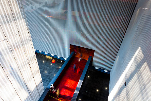 Arnhem, The Netherlands - September 20, 2023:  Central hall of the main train and bus station in Arnhem, The Netherlands