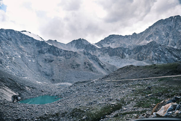 Hooker Glacier in Mount Cook National Park, New Zealand.
