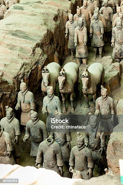 Terracottakrieger Stockfoto und mehr Bilder von Krieger - Menschliche Tätigkeit - Krieger - Menschliche Tätigkeit, Xi'an, Alt