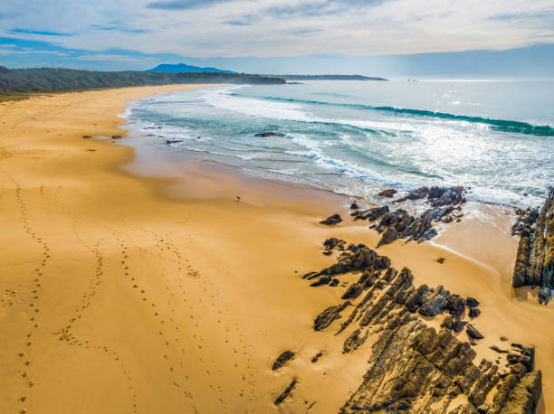 istock Beautiful winters day at the beach 1611153287