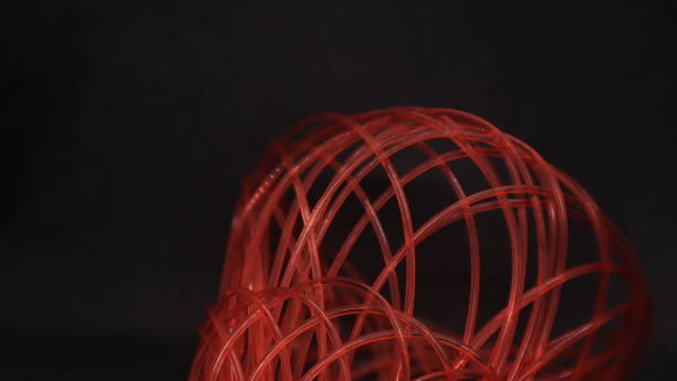istock Lush Red Contrast Against Black. 1611303491