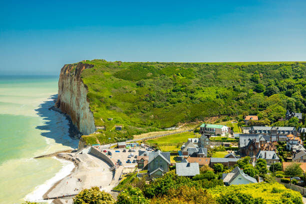 istock Beautiful discovery tour through the unique Normandy countryside 1611336449