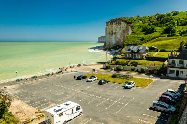 istock Beautiful discovery tour through the unique Normandy countryside 1611338616