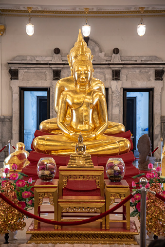 Wat Sothonwararam is the most famous landmark in Chachoengsao, Thailand